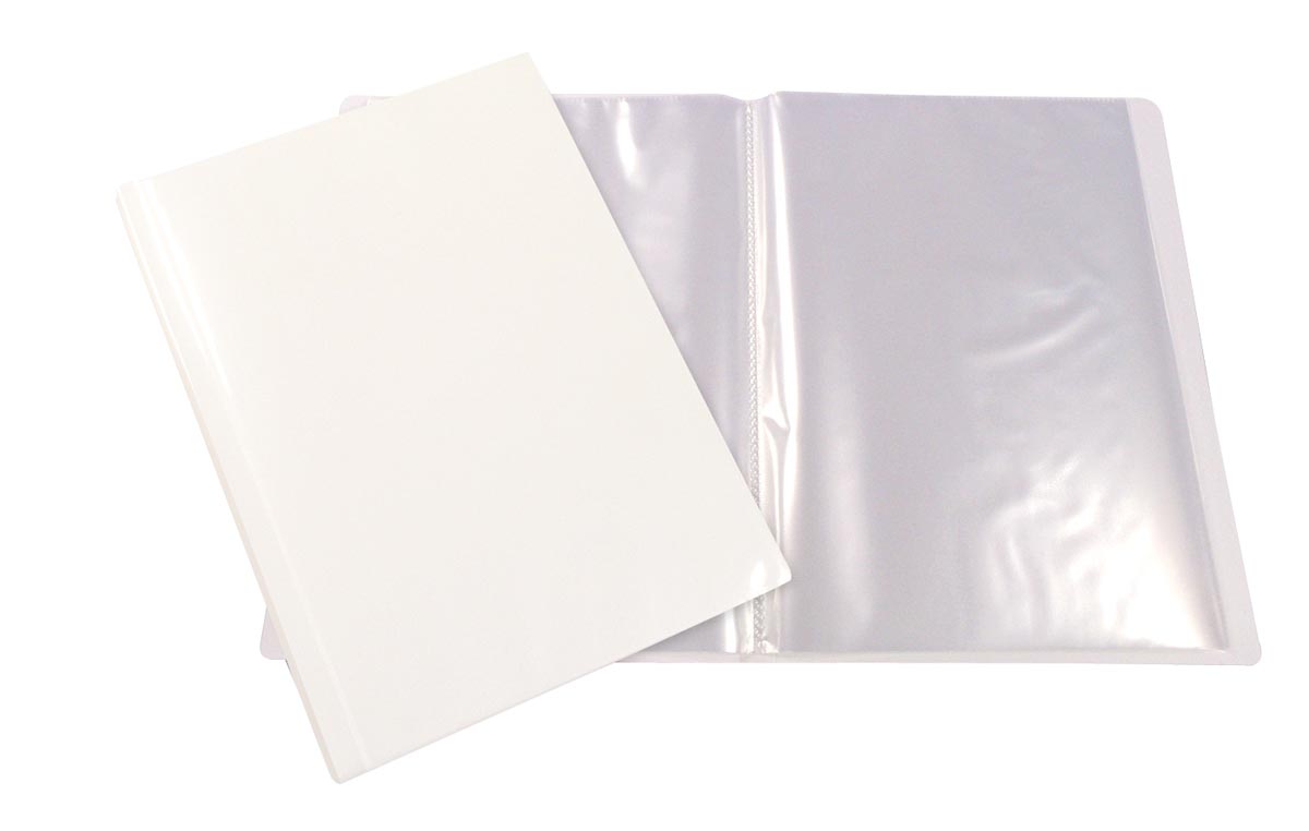 Beautone personaliseerbaar showalbum, A4, 100 tassen, wit afbeelding