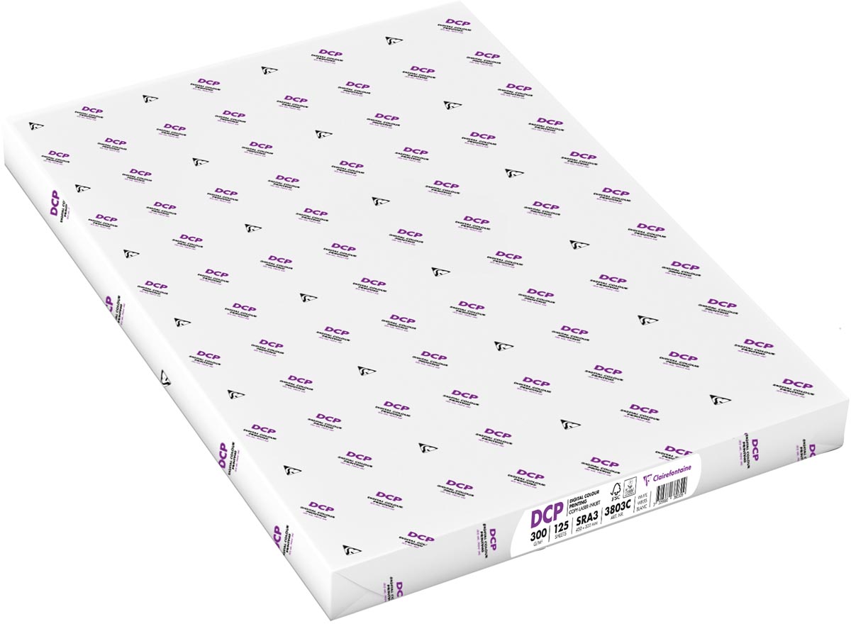 Clairefontaine DCP presentatiepapier SRA3, 300 g, pak van 125 vel afbeelding