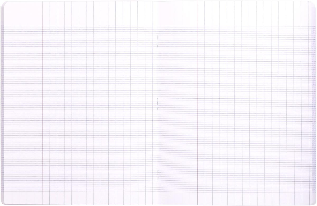 Clairefontaine schrift Mimesys voor ft A4+ 96 bladzijden kaft in PP seyès oranje