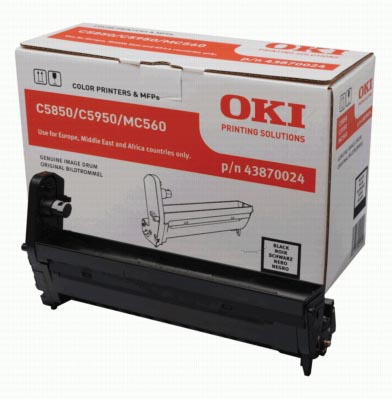 Oki Drum Kit zwart - 20000 pagina's - 43870024