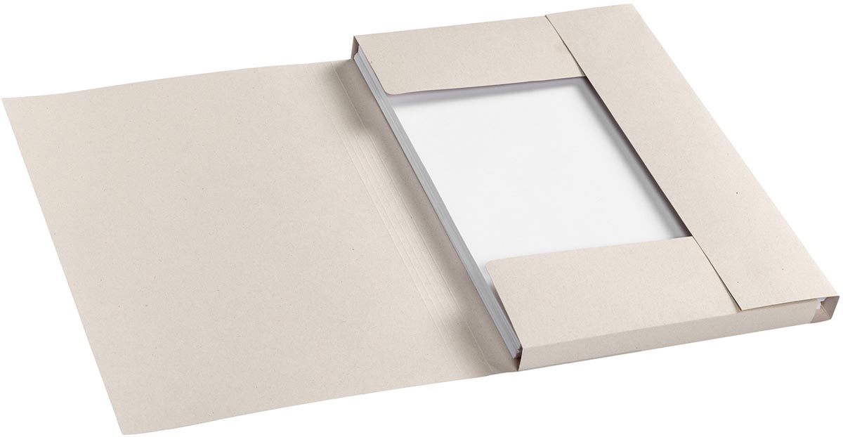 Jalema dossiermap Secolor Tree-Free voor ft folio uit karton, beige Jalema dossiermap Secolor Tree-Free voor ft folio uit karton, beige