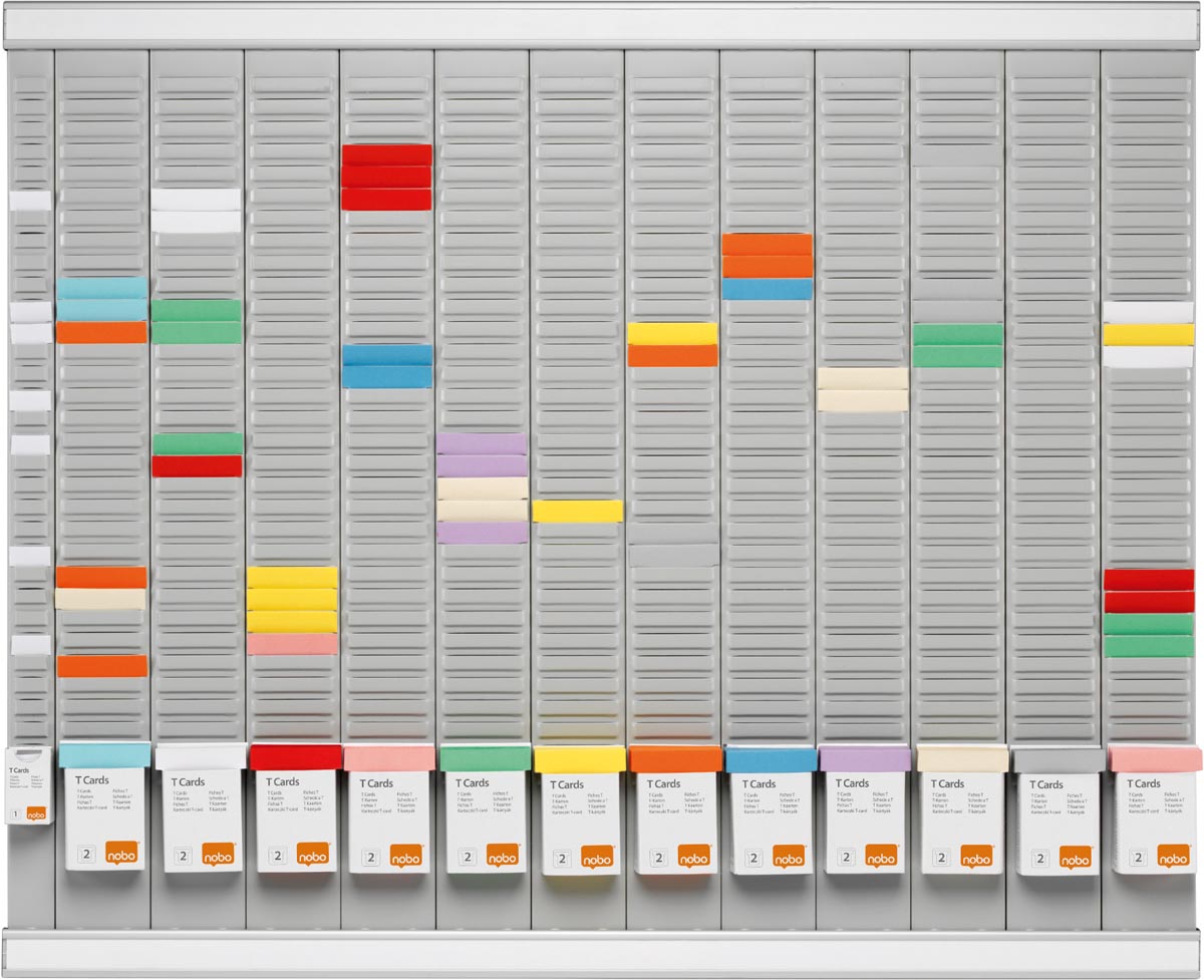Nobo T-kaart planningset 12 maanden afbeelding