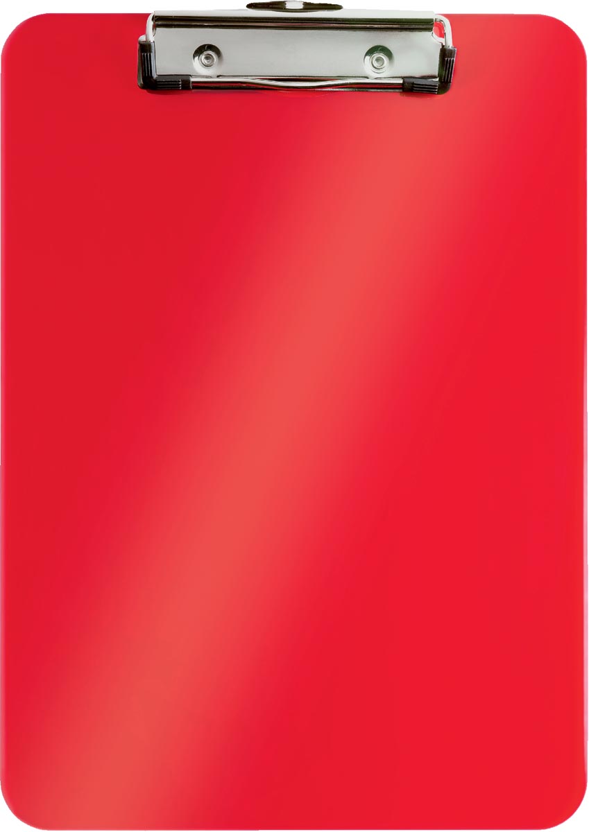 Leitz WOW klemplaat, ft A4, rood afbeelding
