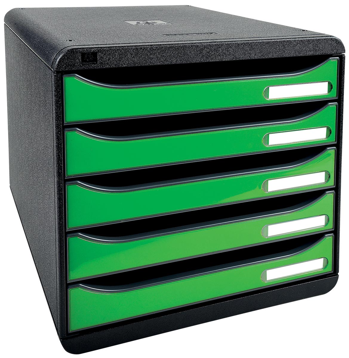 Exacompta ladenblok Iderama Big Box+ zwart/appelgroen