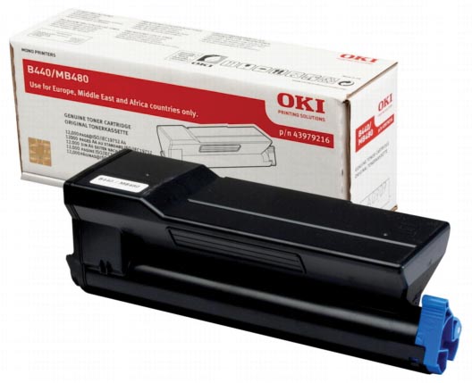 Oki Toner Kit - 12000 pagina's - 43979216