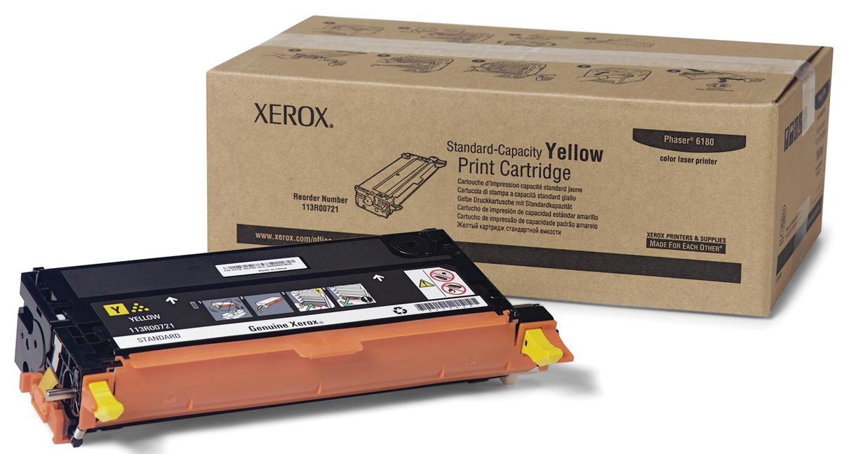 Xerox Tonercartridge geel - 6000 pagina's - 113R00725