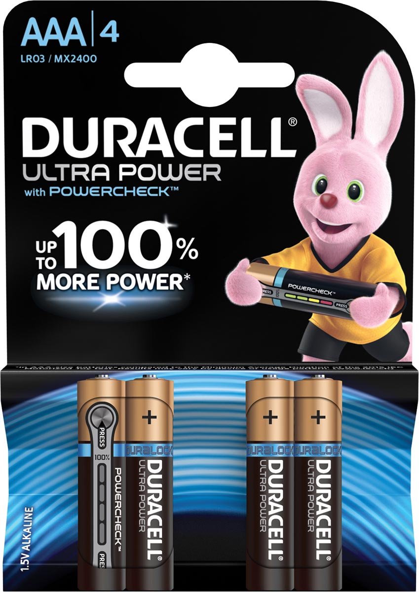 Duracell Batterijen Ultra Power Aaa Blister Van 4 Stuks huismerk kopen in de aanbieding Duracell Batterijen Ultra Power Aaa Blister Van 4 Stuks huismerk kopen in de aanbieding