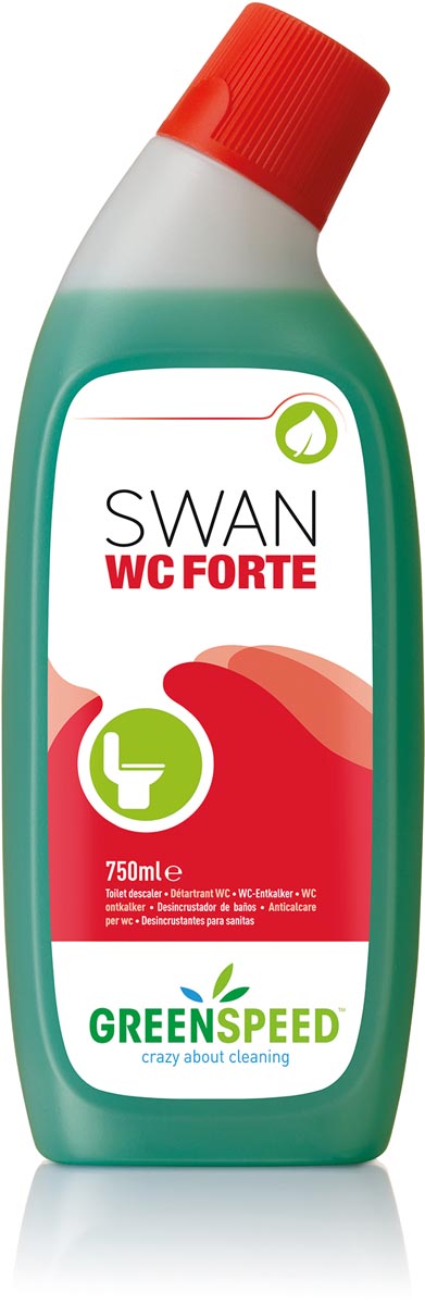 Greenspeed Swan toilet ontkalker, flacon van 750 ml afbeelding