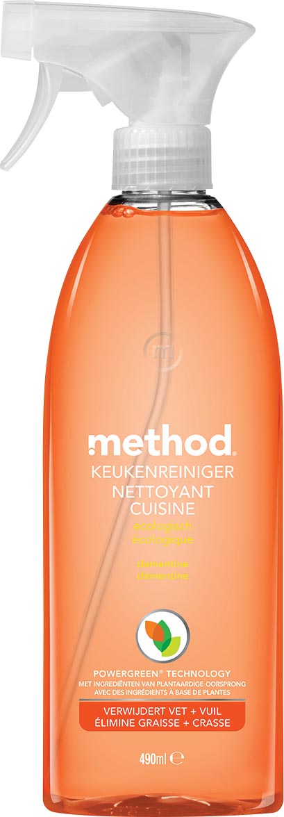 Method keukenreiniger, clementine , spray van 490 ml