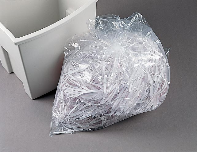 Rexel opvangzakken voor papiervernietigers 40 l, pak van 100 zakken afbeelding