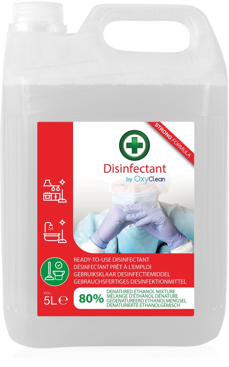 OxyClean oppervlakdesinfectiemiddel, flacon van 5 liter
