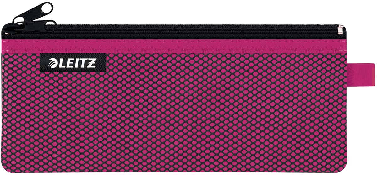 Leitz WOW Etui, M, 2 vakken, roze
