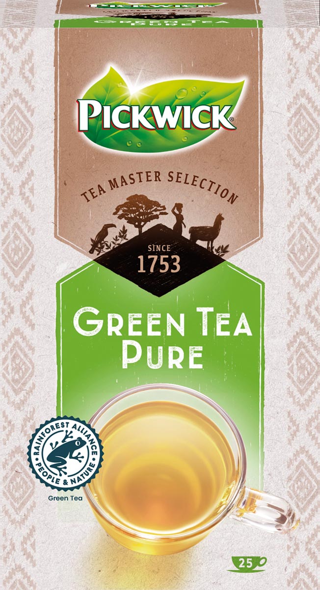 Pickwick Tea Master Selection, groene thee, pak van 25 stuks Pickwick Tea Master Selection, groene thee, pak van 25 stuks