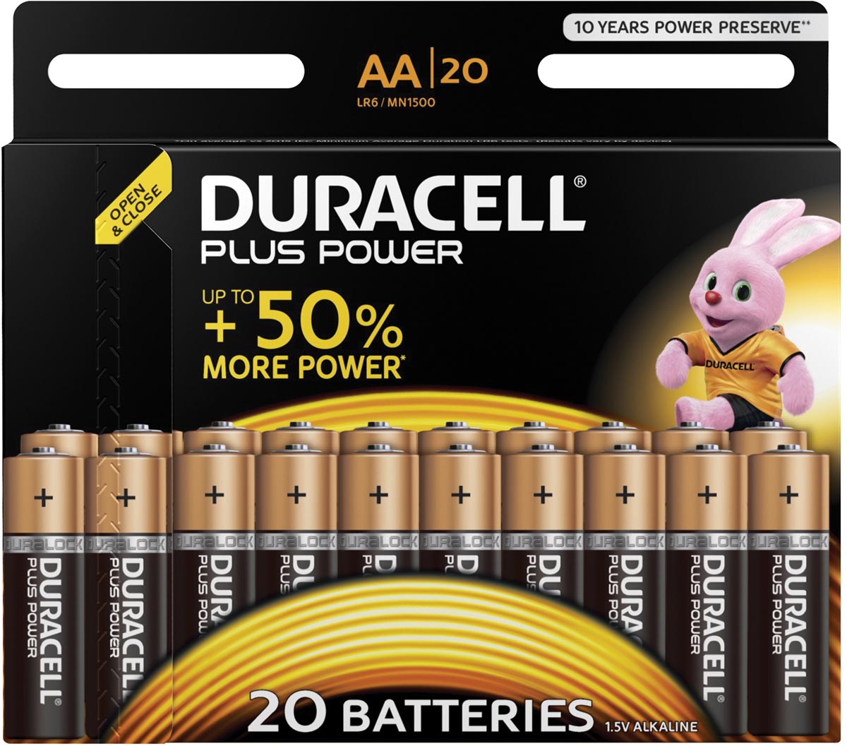 Duracell Batterijen Aa Plus Power Pak Van 20 huismerk kopen in de aanbieding Duracell Batterijen Aa Plus Power Pak Van 20 huismerk kopen in de aanbieding