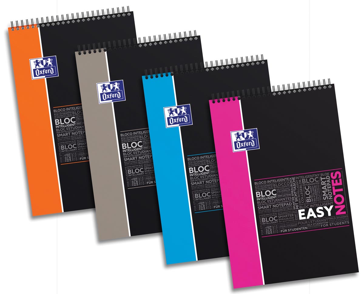 Oxford STUDENT SOS Notes easynotes, ft A4+, 160 bladzijden, geruit 5 mm
