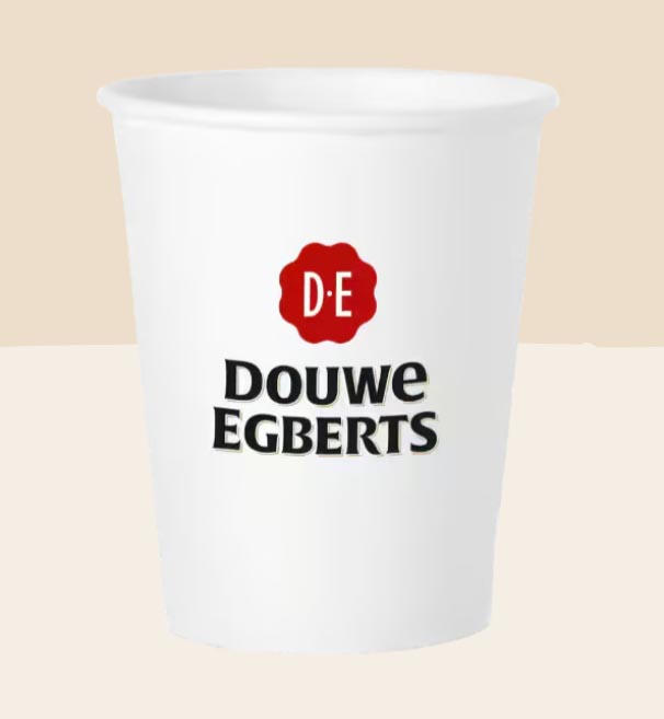 Douwe Egberts beker 180 ml, pak van 100 stuks
