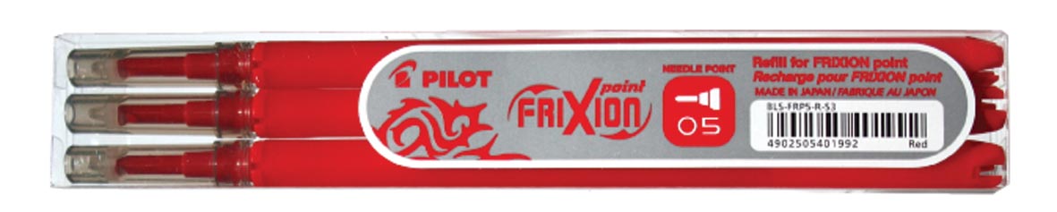 Pilot Vullingen voor Frixion Point rood