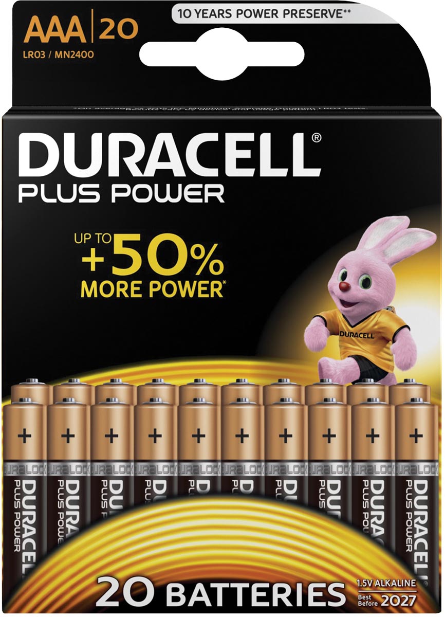 Duracell Batterijen Aaa Plus Power Pak Van 20 huismerk kopen in de aanbieding Duracell Batterijen Aaa Plus Power Pak Van 20 huismerk kopen in de aanbieding