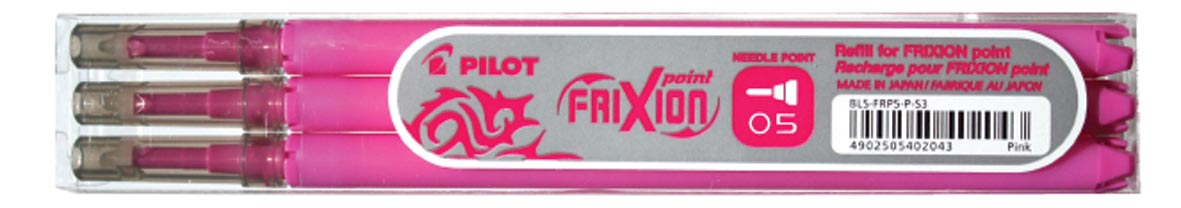 Pilot Vullingen voor Frixion Point roze
