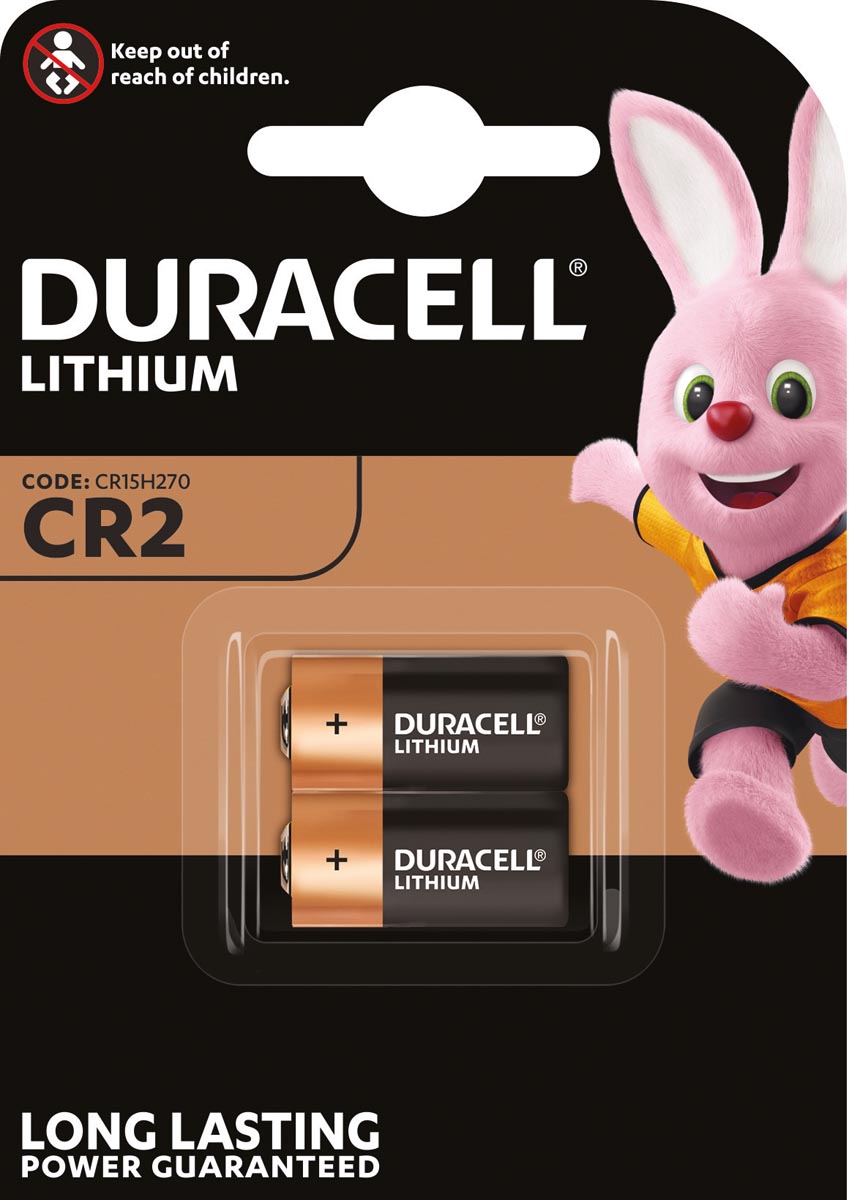 Duracell Ultra Lithium CR2, blister van 2 stuks afbeelding