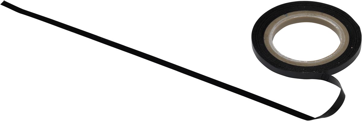 Smit Visual matrixtape, 3 mm x 10 m, zwart, 10 rollen afbeelding