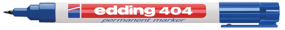 Edding permanente marker e-404 blauw afbeelding