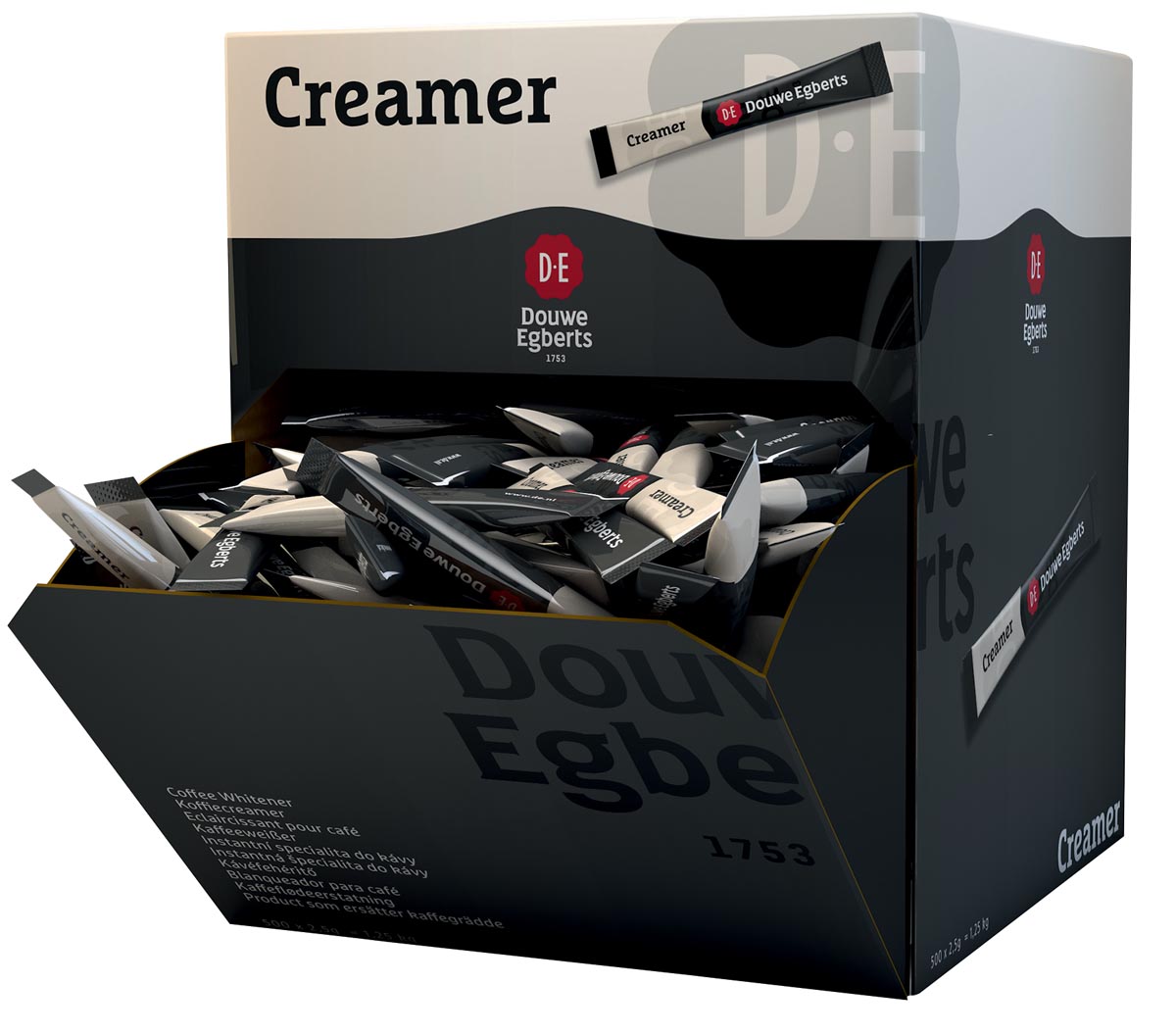 Douwe Egberts Creamersticks 25 G Doos Van 500 Stuks huismerk kopen in de aanbieding