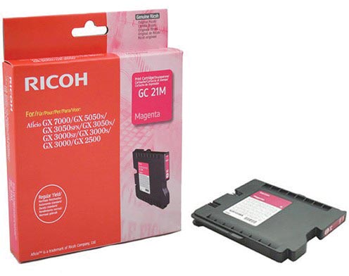 Ricoh gel cartridge GC21M magenta, 1000 pagina's - OEM 405534