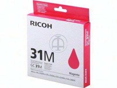 Ricoh gel cartridge GC31M magenta, 1560 pagina&apos;s - OEM: 405690