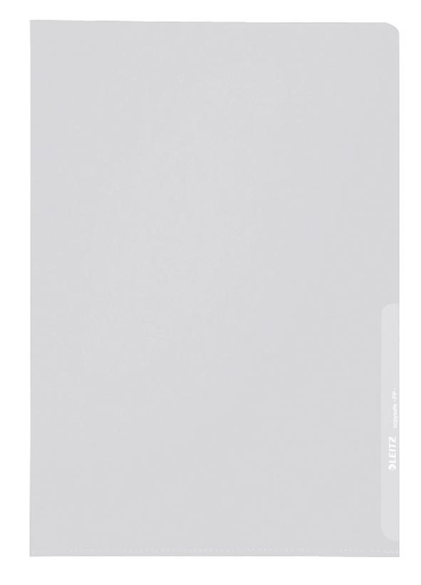 Leitz L-map Premium uit gekorrelde PP, 160 micron, pak van 100 stuks afbeelding