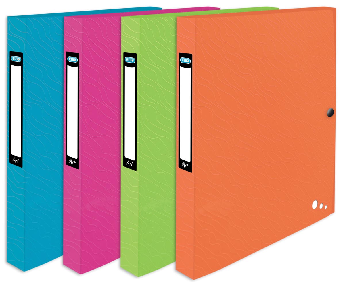 Elba Art Pop Elastobox Ft 25 X 32 Cm Rug Van 25 Cm Geassorteerde Kleuren huismerk kopen in de aanbieding