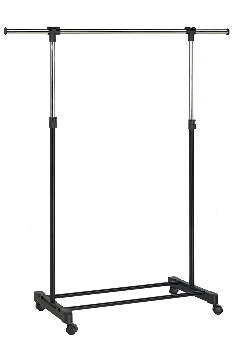 Unilux kledingrek Extend, ft 150 x 42 x 166 cm, op wieltjes Unilux kledingrek Extend, ft 150 x 42 x 166 cm, op wieltjes