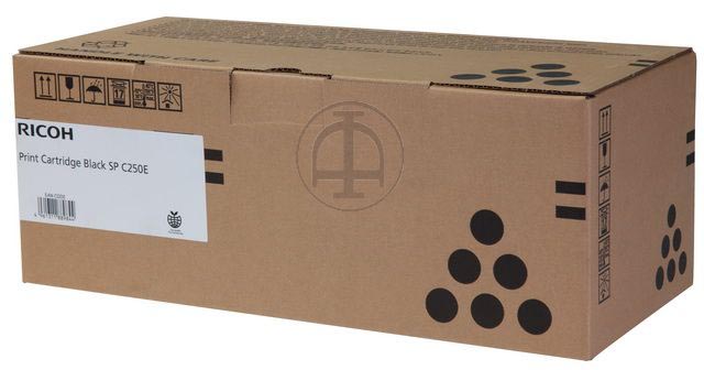 Ricoh toner SPC250E, 2.000 pagina&apos;s, OEM 407543, zwart afbeelding