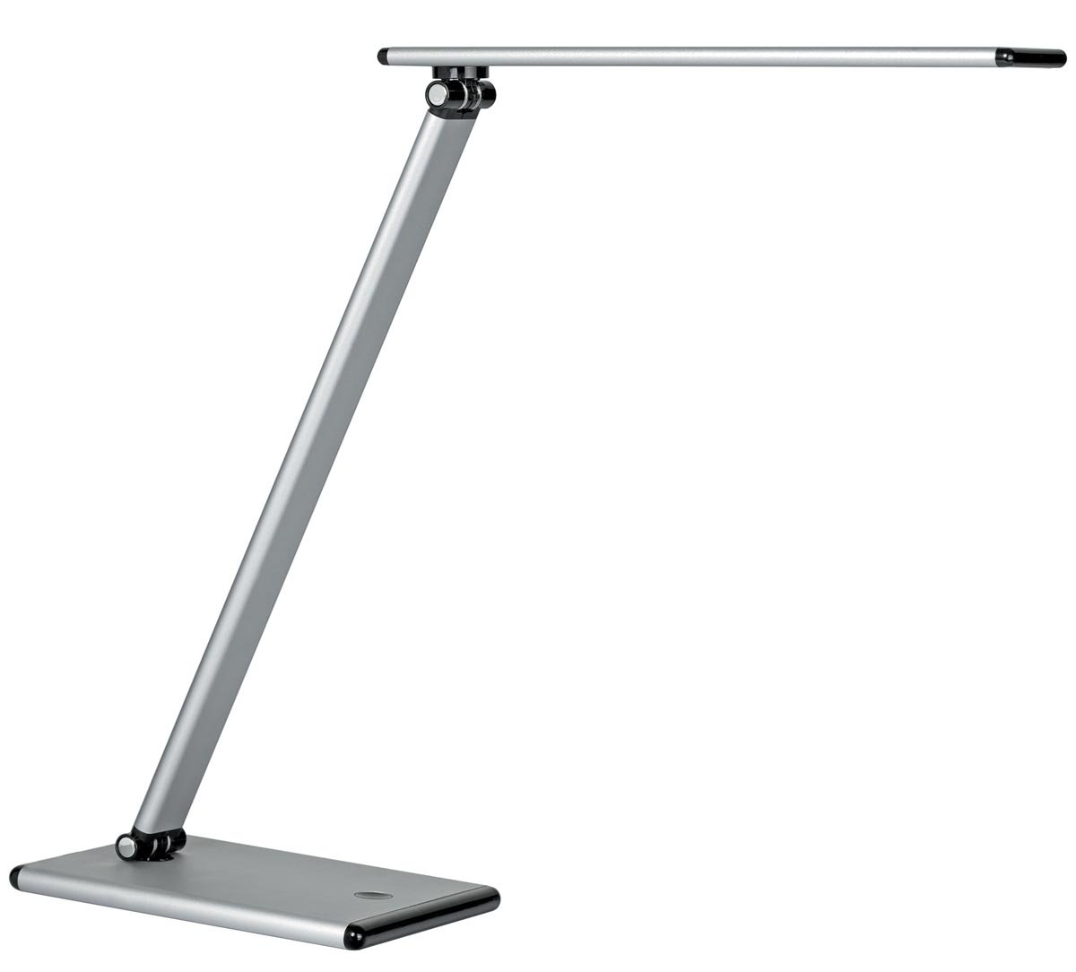 Unilux bureaulamp Terra, LED-lamp, metallic grijs