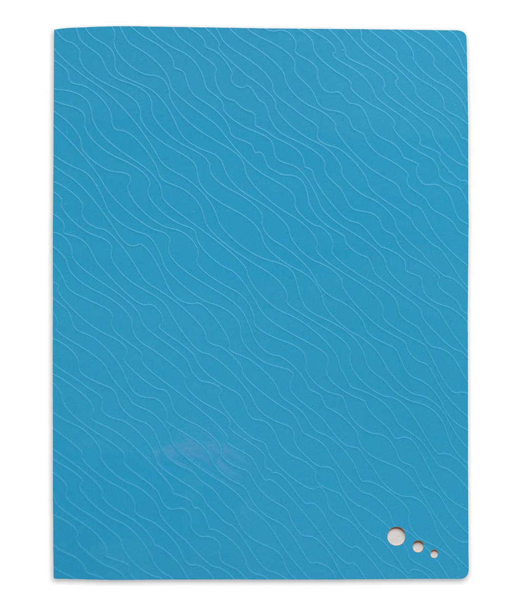 Elba Art Pop showalbum, voor ft A4, 20 tassen, uit PP, blauw