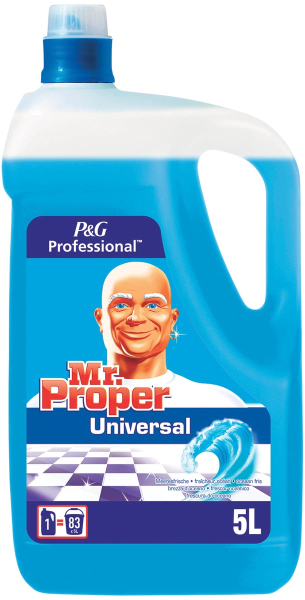 Mr. Proper allesreiniger, oceaan, fles van 5 liter afbeelding