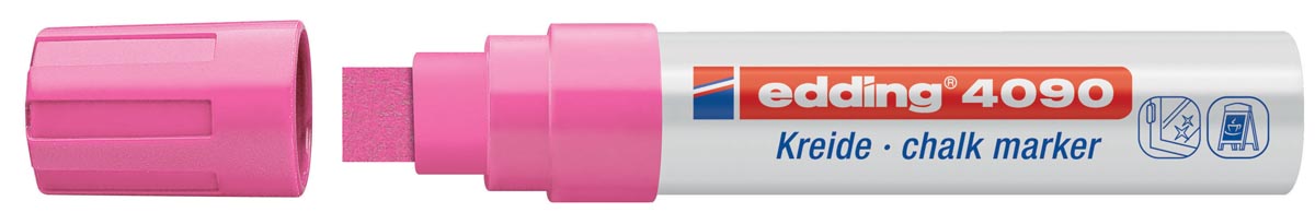Edding Krijtmarker e-4090 neonroze afbeelding