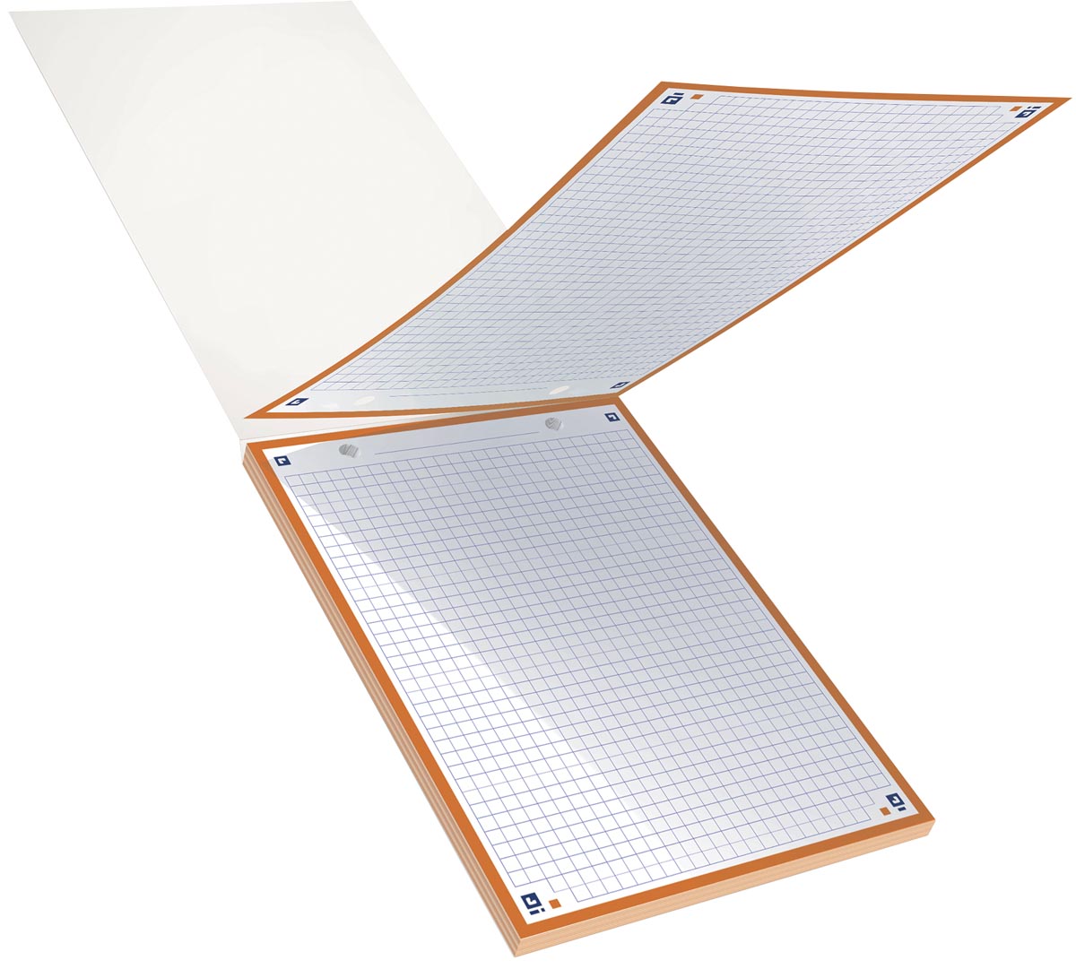 OXFORD BRISTOL 2.0 flashcard 2-gaats, ft 148 x 210 mm, geruit 5 mm, geassorteerde kleuren, pak van 3 OXFORD BRISTOL 2.0 flashcard 2-gaats, ft 148 x 210 mm, geruit 5 mm, geassorteerde kleuren, pak van 3