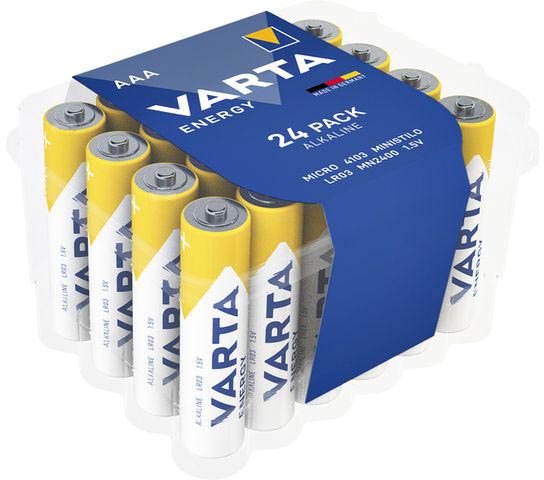 Varta batterij Energy AAA, pak van 24 stuks afbeelding