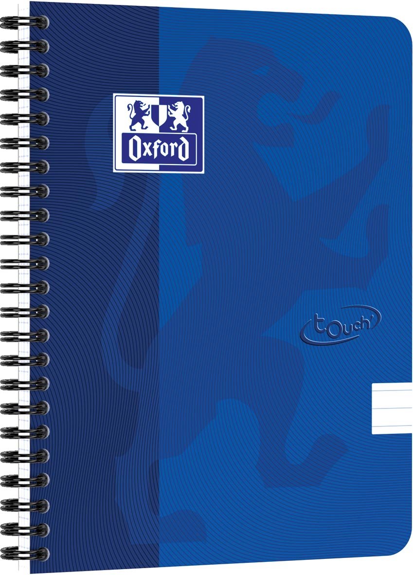 Oxford Touch Spiraalblok Ft A5 140 Bladzijden Blauw Gelijnd huismerk kopen in de aanbieding Oxford Touch Spiraalblok Ft A5 140 Bladzijden Blauw Gelijnd huismerk kopen in de aanbieding