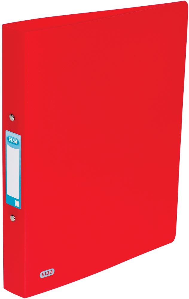 Elba Urban ringmap, ft A4, rug van 4 cm, 2 ringen van 30 mm, rood Elba Urban ringmap, ft A4, rug van 4 cm, 2 ringen van 30 mm, rood