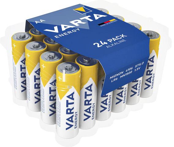 Varta batterij Energy AA, pak van 24 stuks afbeelding
