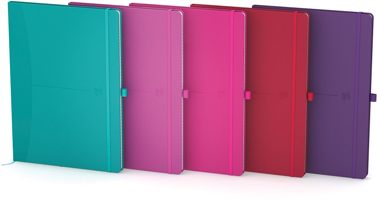 Oxford Signature Business Journal met harde kaft, ft B5, blanco, geassorteerde felle kleuren