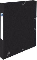 Elba boîte de classement Oxford Top File+ dos de 2,5 cm, noir
