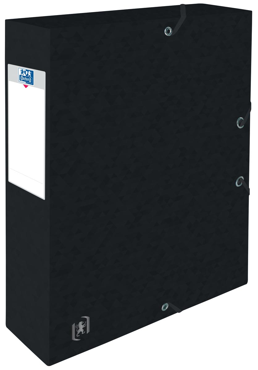 Elba elastobox Oxford Top File+ rug van 6 cm, zwart Elba elastobox Oxford Top File+ rug van 6 cm, zwart