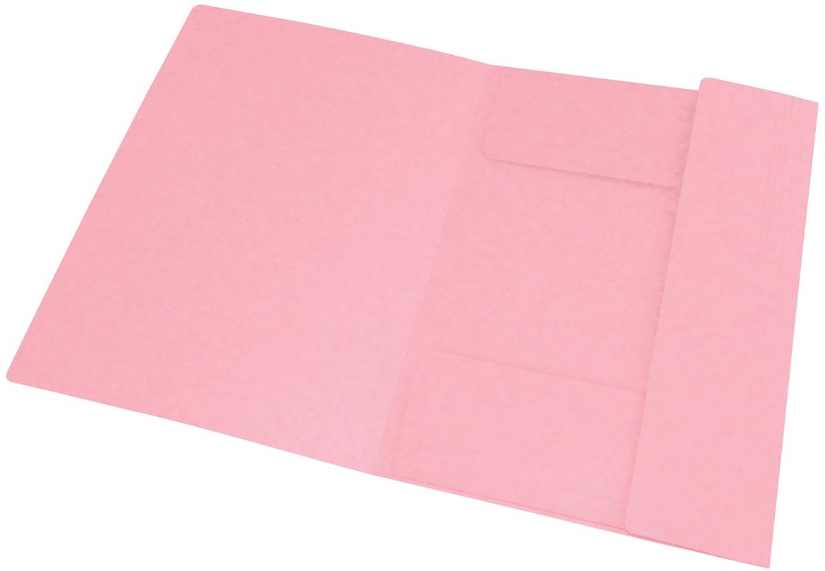 Oxford Top File+ farde à rabats, pour ft A4, rose pastel bij VindiQ Office