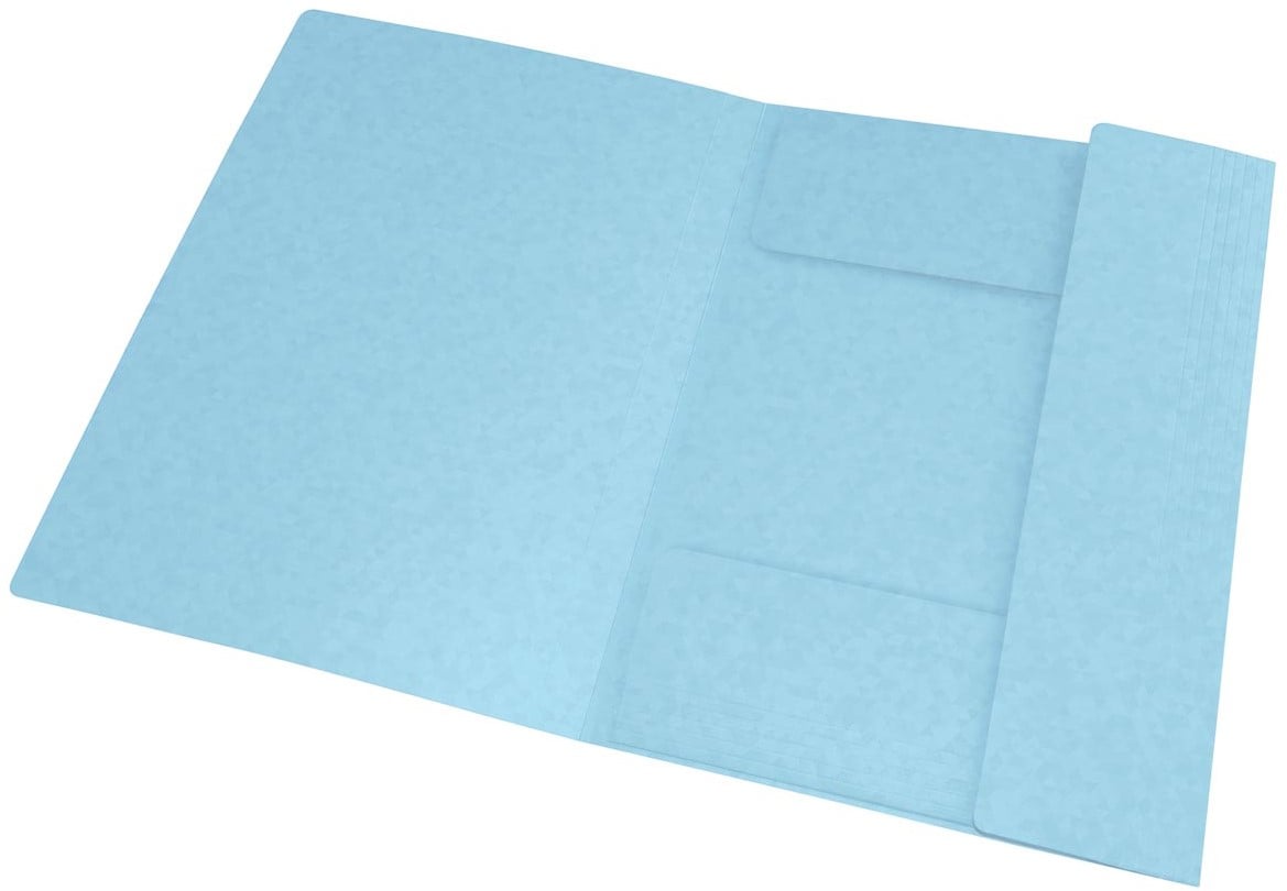 Oxford Top File+ farde à rabats, pour ft A4, bleu pastel bij VindiQ Office