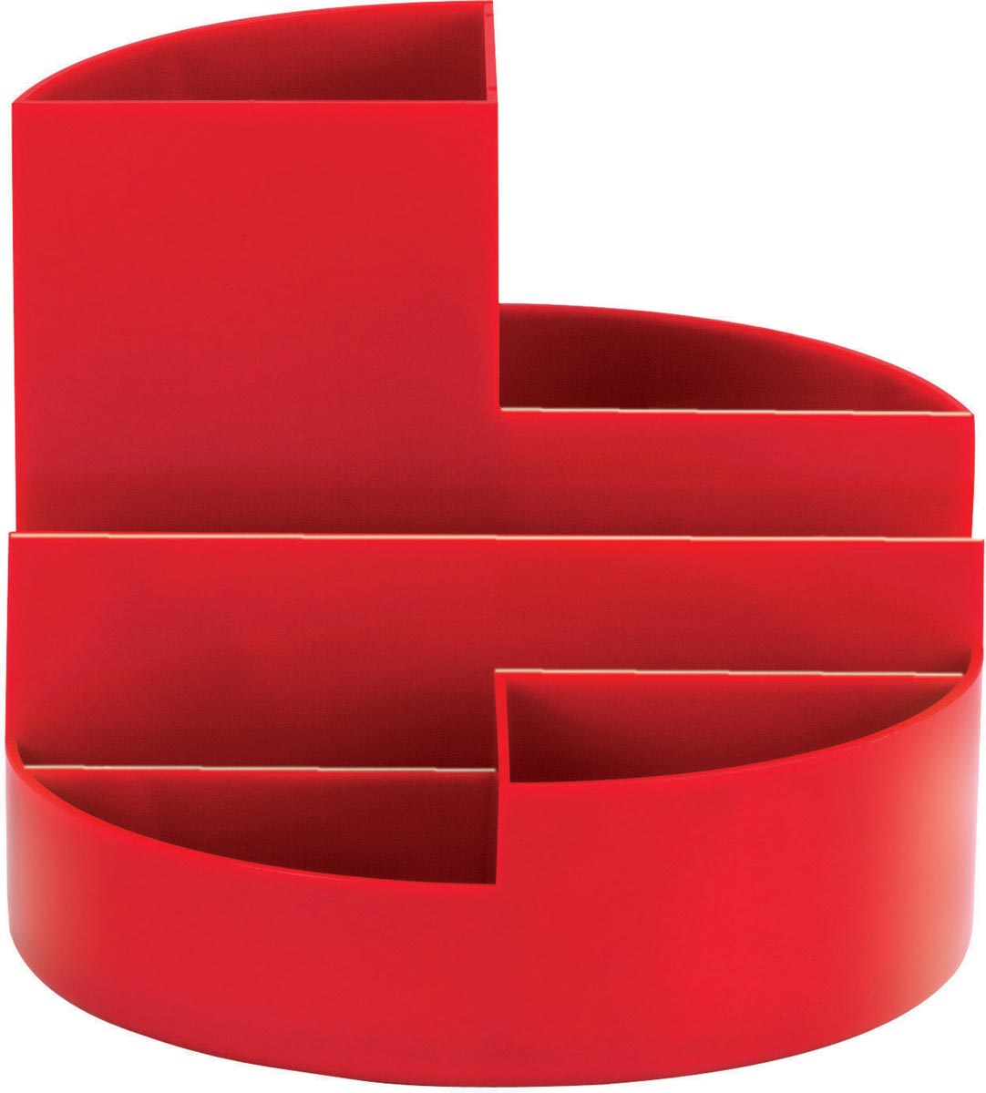 Maul Bureaustandaard Roundbox, rood
