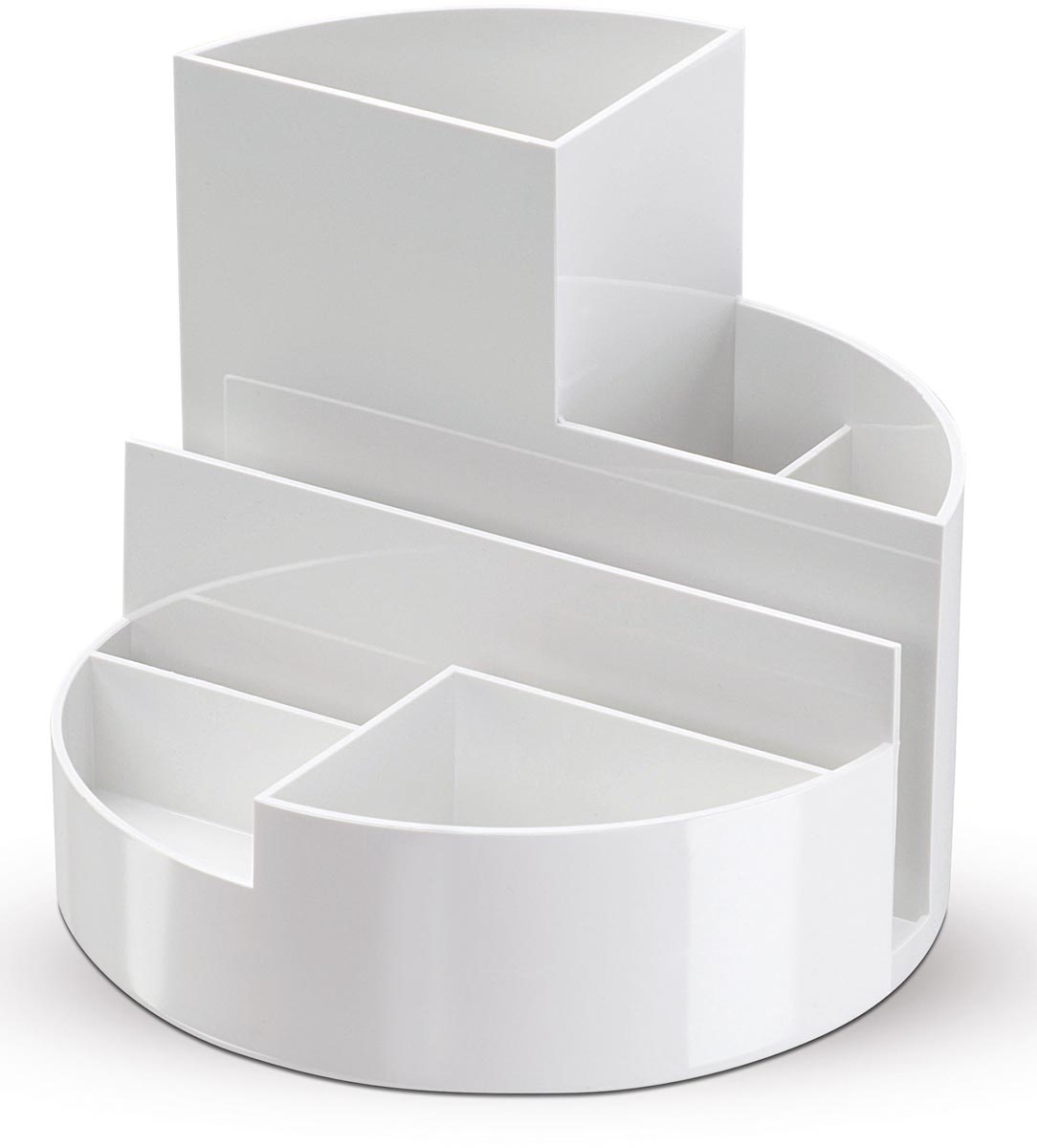 Maul Bureaustandaard Roundbox ECO, wit