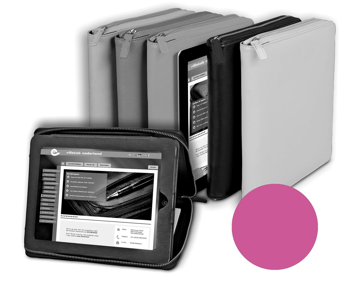 Alassio by Jüscha case voor 9,7 inch tablets, roze